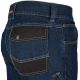 Wygodne spodnie jeansowe z wytrzymałego oddychającego materiału Icarus Jeans Blue Bennon - 4